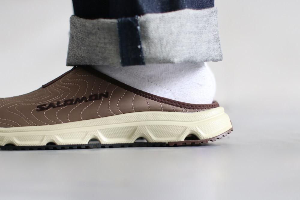 SALOMON(�������) "RX SLIDE 3.0 ATQ Falcon / Green Haze / Black Coffee"