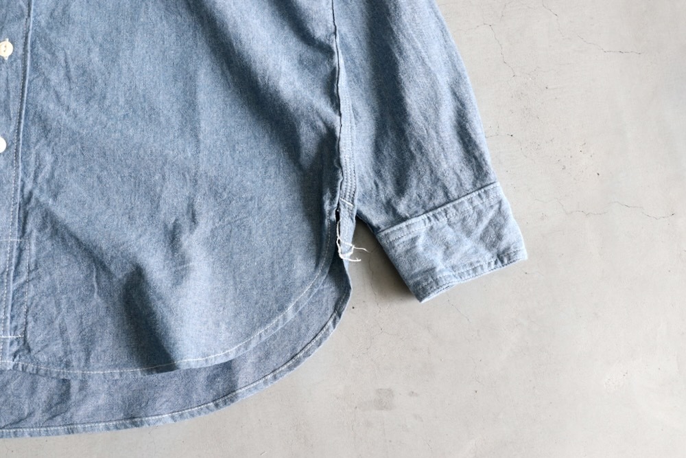Engineered Garments (���󥸥˥����ɥ�������) "Work Shirt - 4.5oz Cotton Chambray"