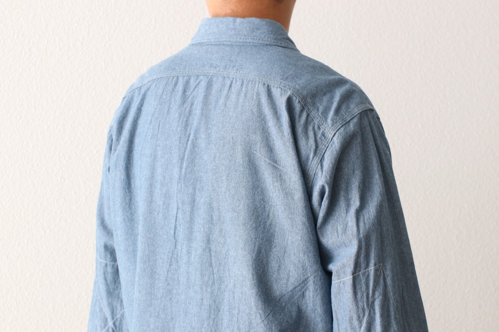 Engineered Garments (���󥸥˥����ɥ�������) "Work Shirt - 4.5oz Cotton Chambray"