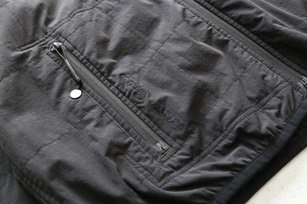 ��limited��WILDTHINGS �� Poliquant(�磻��ɥ��󥰥� �� �ݥꥯ�����) "WILDTHINGS | Poliquant THE ECWCS DEFORMED QUILTING HOODED JACKET / CORDURA Fabric AND POLARTEC"