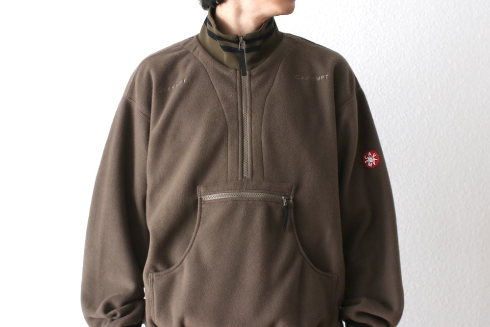 C.E(��������) "FLEECE HALF ZIP UP"