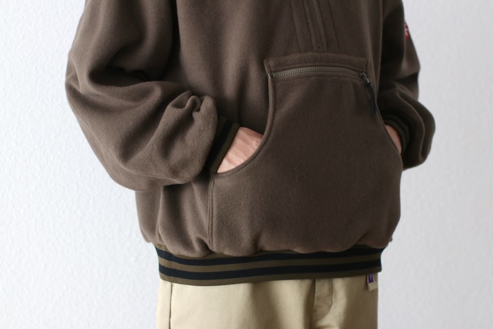 C.E(��������) "FLEECE HALF ZIP UP"