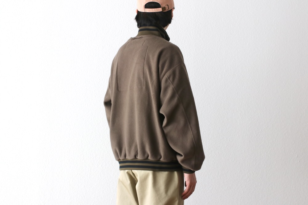 C.E(��������) "FLEECE HALF ZIP UP"