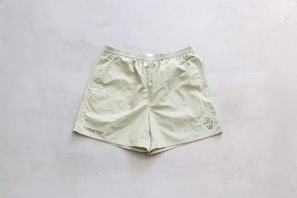 WONDER MOUNTAIN ATHLETIC CLUB(�������ޥ���ƥ� ��������å� �����) "Playing Shorts No.08 - Water proof NYLON -"