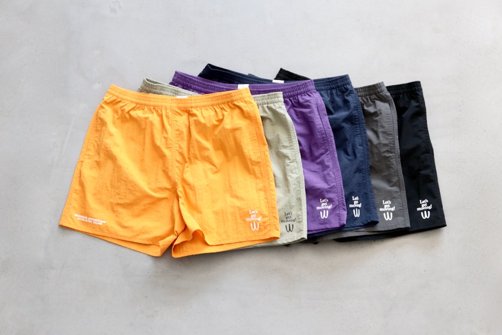 WONDER MOUNTAIN ATHLETIC CLUB(�������ޥ���ƥ� ��������å� �����) "Playing Shorts No.08 - Water proof NYLON -"