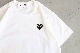 ��unisex��PLAY COMME des GARCONS(�ץ쥤 ���� �� ����륽��) "T-SHIRT BLACK HEART - AX-T064-051-"