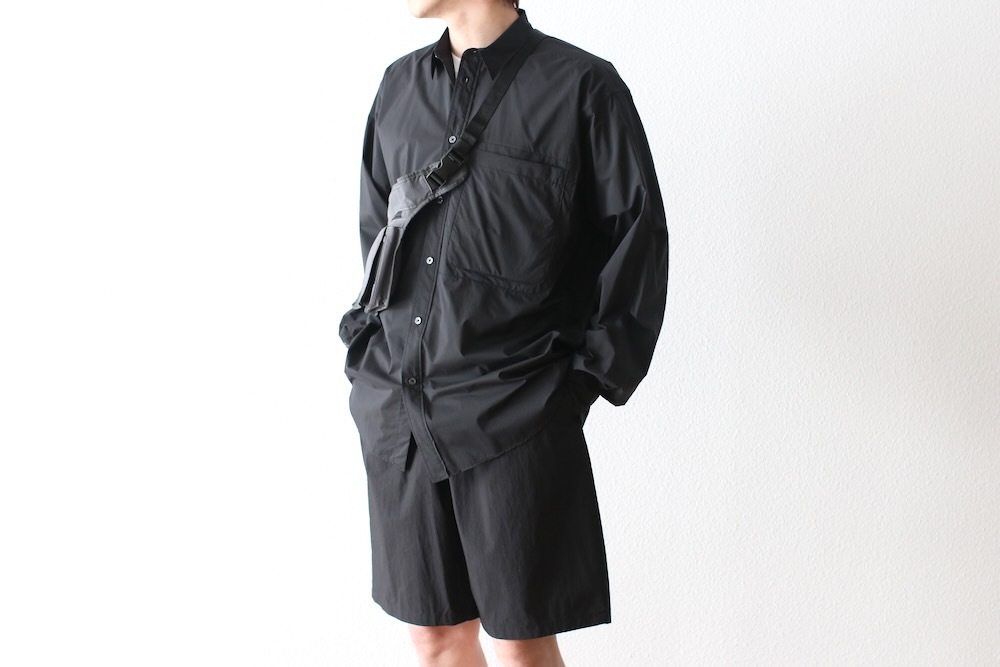 トップス DAIWA PIER39 TECHTRAVELSHIRT CHARCOAL/S DAIWA PIER39（ダイワ ピア39）