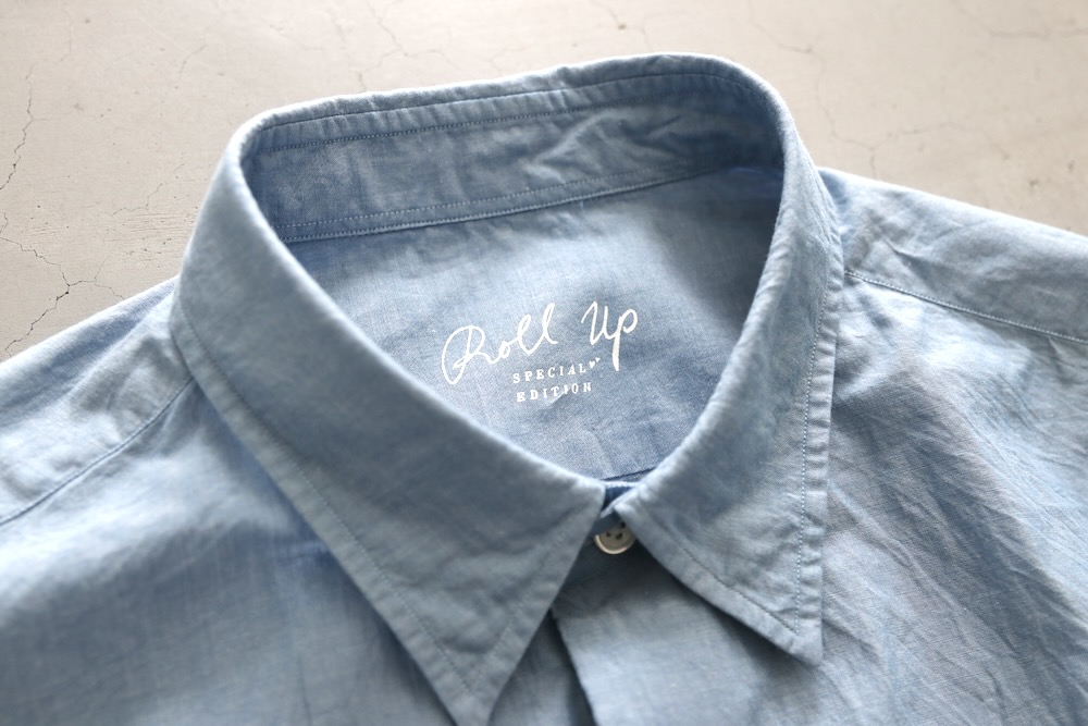 Porter Classic(�ݡ��������饷�å�) "ROLL UP CHAMBRAY SHIRT"