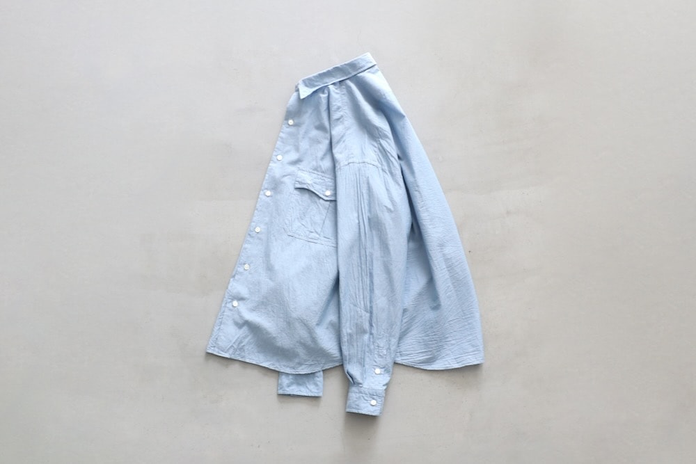 Porter Classic(�ݡ��������饷�å�) "ROLL UP CHAMBRAY SHIRT"