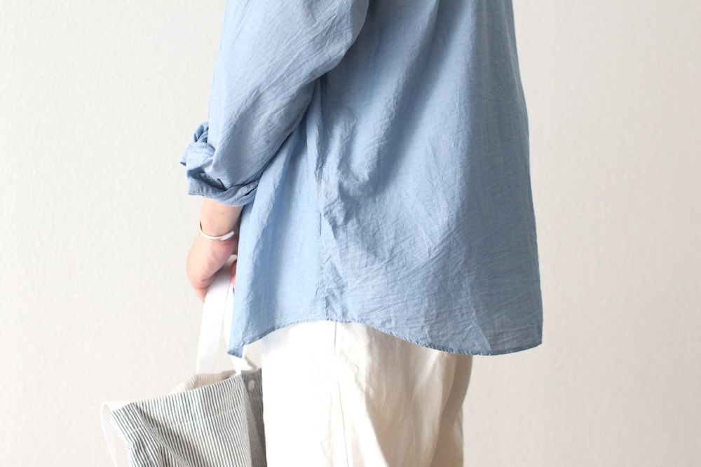 Porter Classic(�ݡ��������饷�å�) "ROLL UP CHAMBRAY SHIRT"