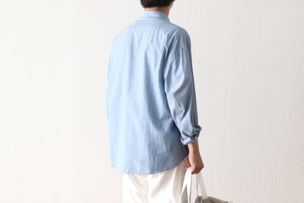 ポータークラシック　ROLL UP CHAMBRAY SHIRT Porter Classic(ポータークラシック) 
