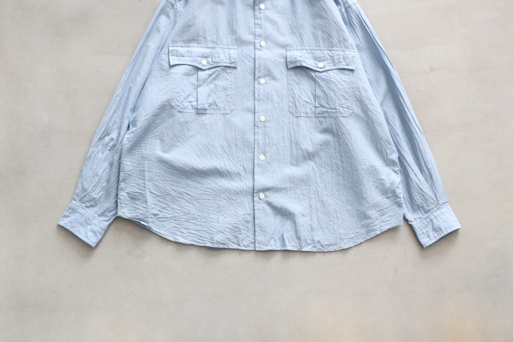 Porter Classic(�ݡ��������饷�å�) "ROLL UP CHAMBRAY SHIRT"