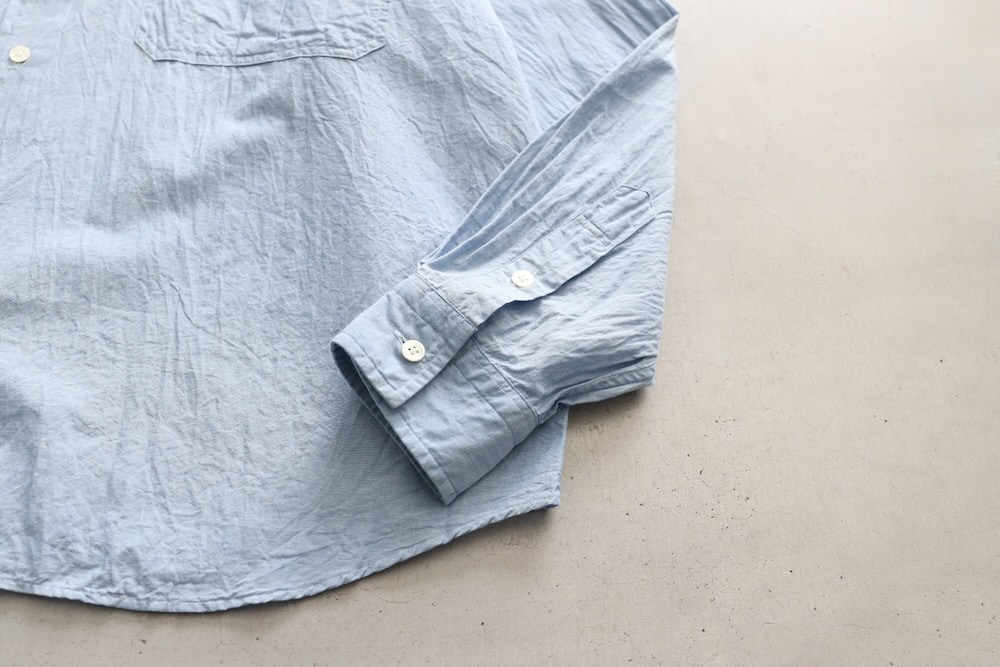 Porter Classic(�ݡ��������饷�å�) "ROLL UP CHAMBRAY SHIRT"