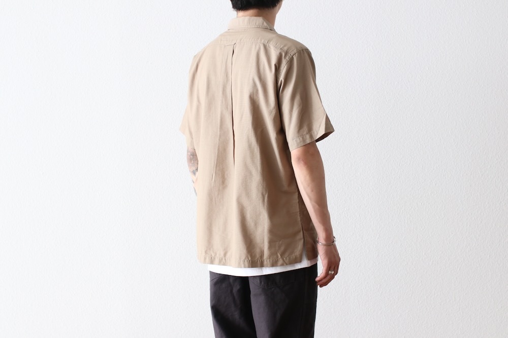 nanamica(�ʥʥߥ�) "Open Collar Panama S/S Shirt"