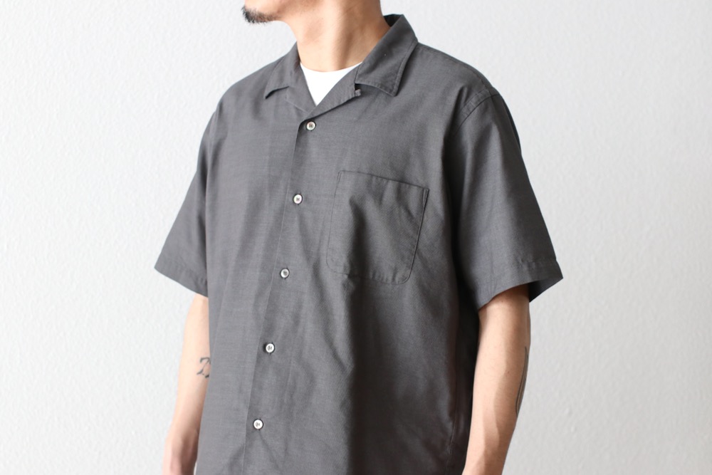 nanamica(�ʥʥߥ�) "Open Collar Panama S/S Shirt"
