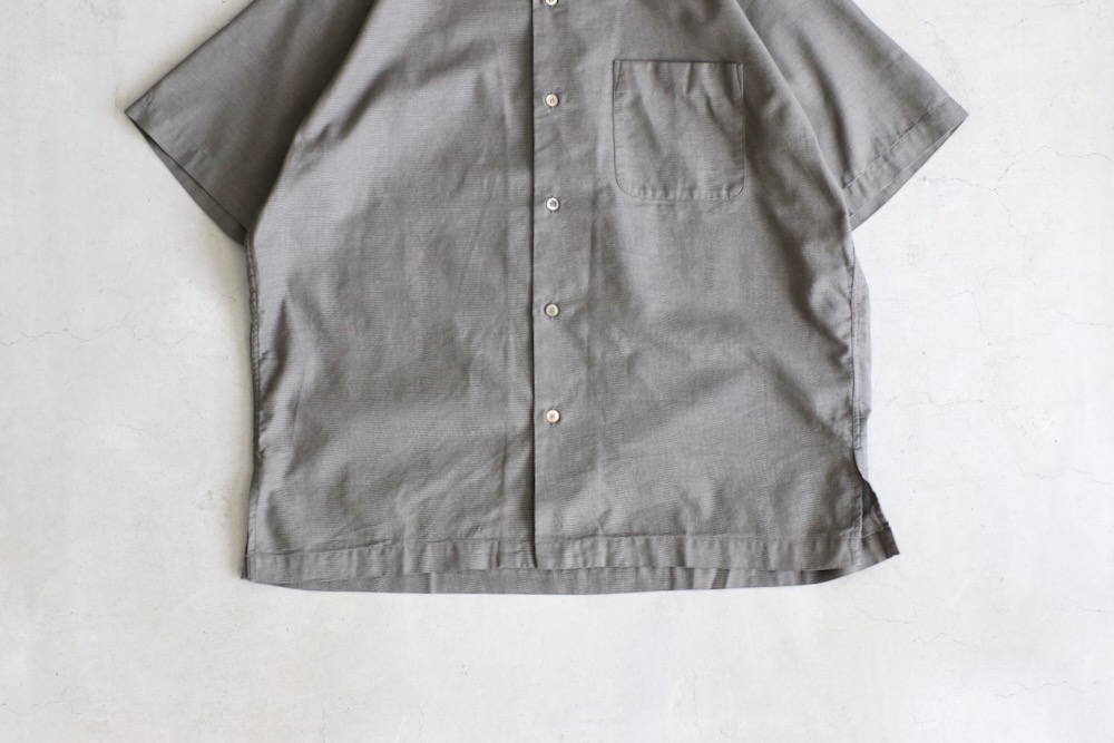 nanamica(�ʥʥߥ�) "Open Collar Panama S/S Shirt"