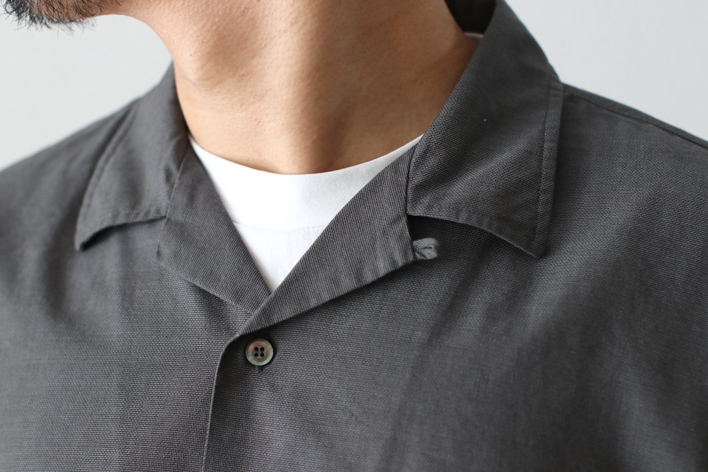 nanamica(�ʥʥߥ�) "Open Collar Panama S/S Shirt"