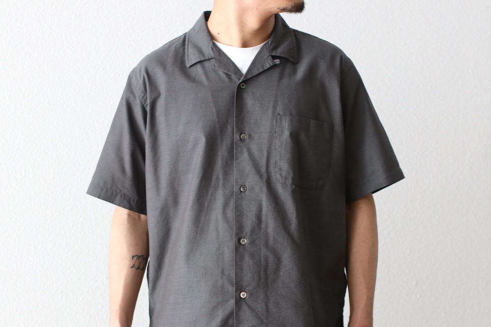 nanamica(�ʥʥߥ�) "Open Collar Panama S/S Shirt"