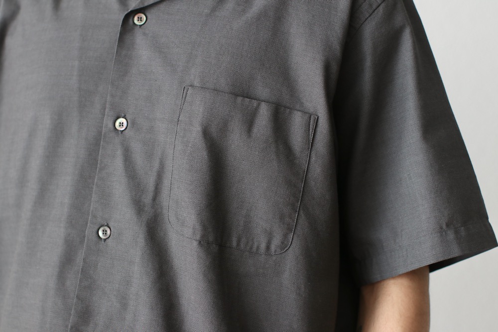 nanamica(�ʥʥߥ�) "Open Collar Panama S/S Shirt"
