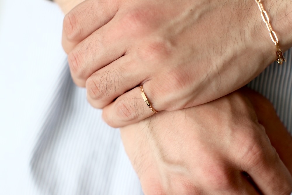 �ں����١�nobu Ikeguchi (�Υ� ��������) "RING NO.032  K18 GOLD"