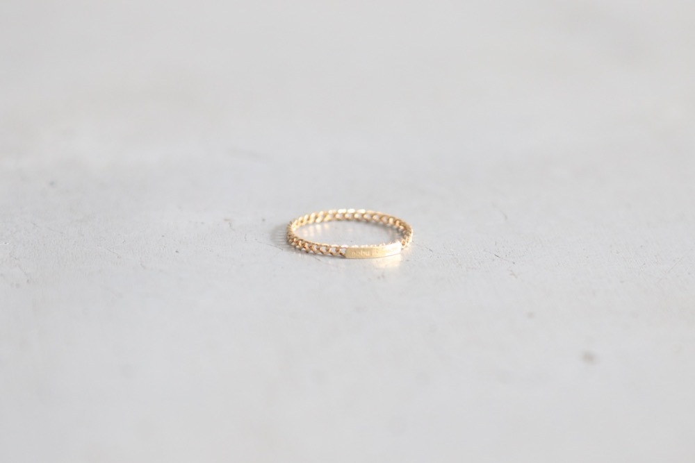 �ں����١�nobu Ikeguchi (�Υ� ��������) "RING NO.032  K18 GOLD"