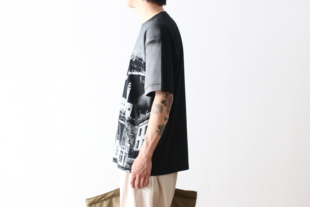 SEVEN BY SEVEN (���֥�Х����֥�) "PRINTED SOUVENIR TEE - San Francisco Collage -"