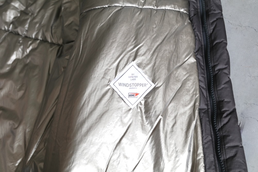 ��WINDSTOPPER��GOLDWIN 0 (������ɥ����� ����) "WINDSTOPPER Padded Composite Parka"