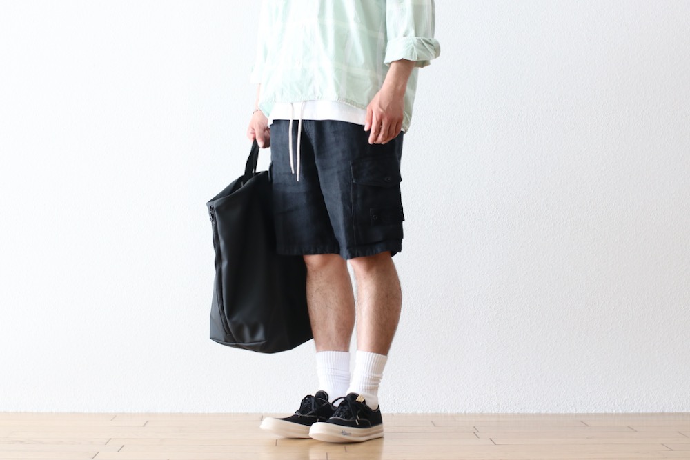 STONE ISLAND(ȡ󥢥 ) "STONE ISLAND GHOST PIECE DIAGONAL LINEN BERMUDA REGULAR GHOST"