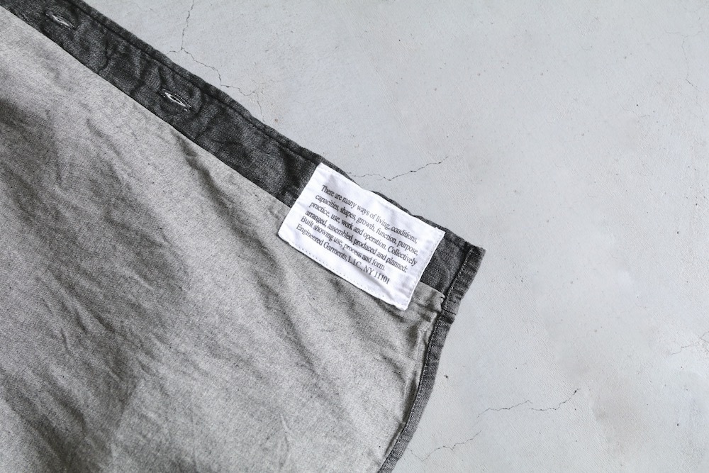 Engineered Garments (���󥸥˥����ɥ�������) "Work Shirt - Cotton Denim Shirting"