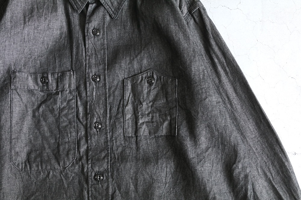 Engineered Garments (���󥸥˥����ɥ�������) "Work Shirt - Cotton Denim Shirting"