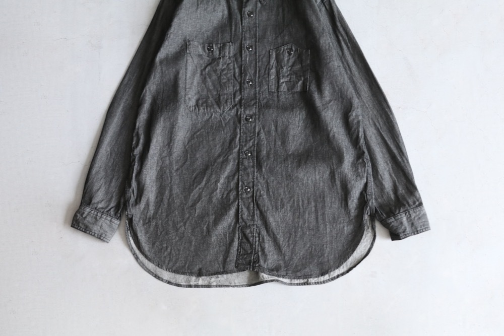 Engineered Garments (���󥸥˥����ɥ�������) "Work Shirt - Cotton Denim Shirting"