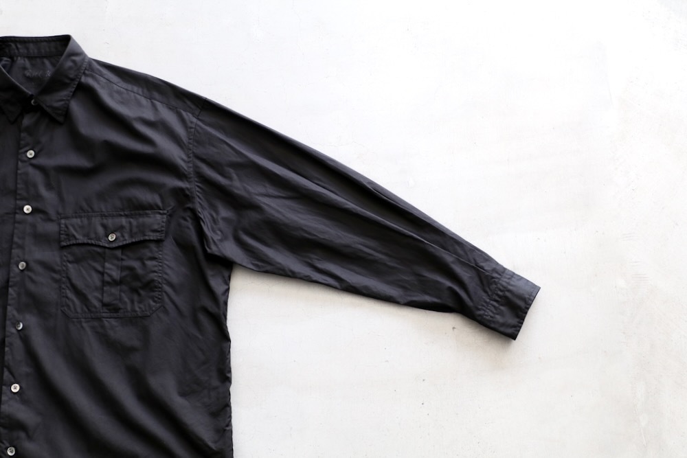 Porter Classic(ݡ饷å) "ROLL UP SHIRT(ALUMO FABRIC 160/3)"