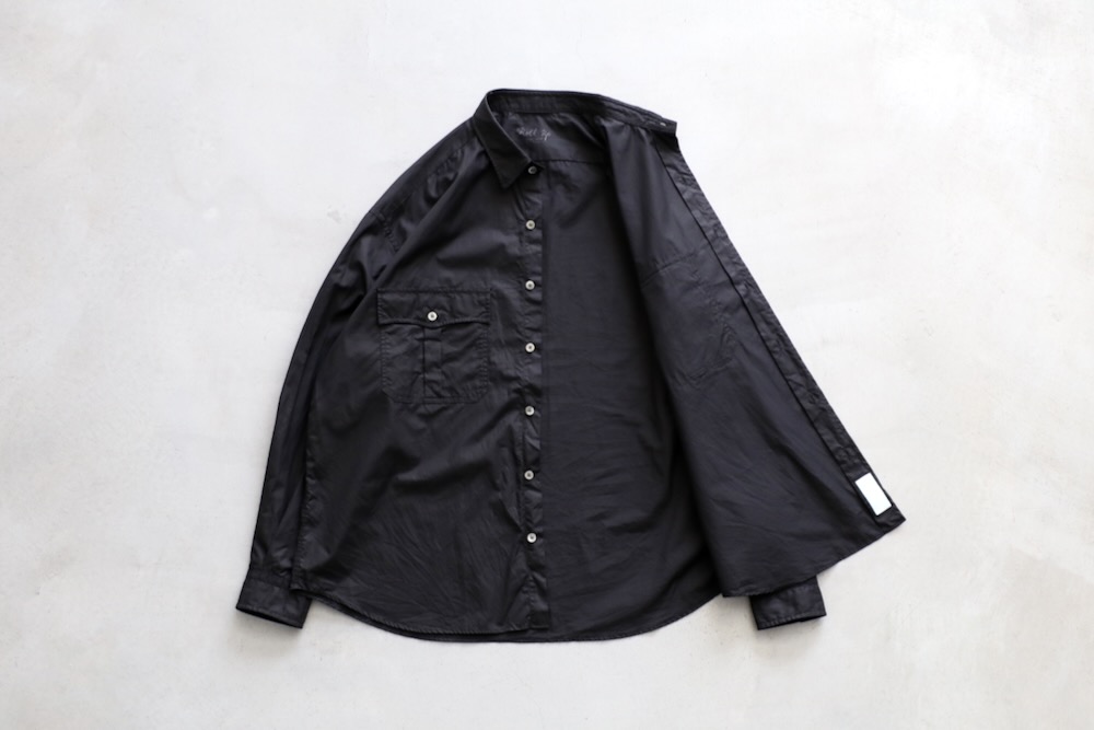 Porter Classic(ݡ饷å) "ROLL UP SHIRT(ALUMO FABRIC 160/3)"