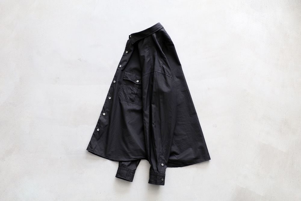 Porter Classic(ݡ饷å) "ROLL UP SHIRT(ALUMO FABRIC 160/3)"