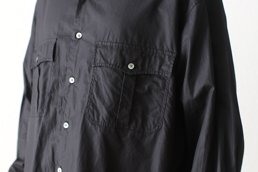 Porter Classic(ݡ饷å) "ROLL UP SHIRT(ALUMO FABRIC 160/3)"