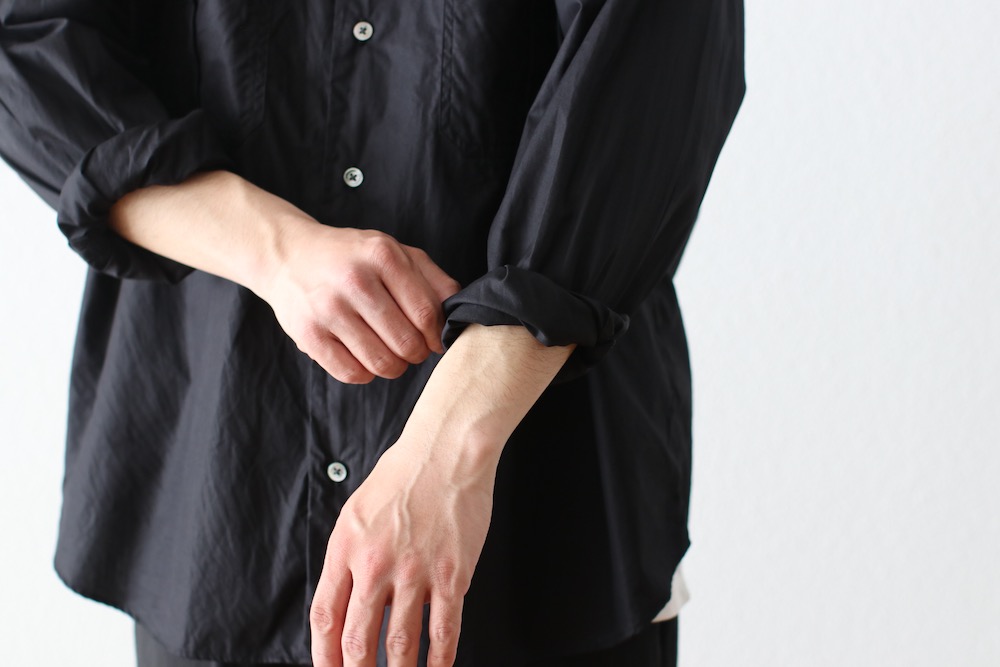 Porter Classic(ݡ饷å) "ROLL UP SHIRT(ALUMO FABRIC 160/3)"