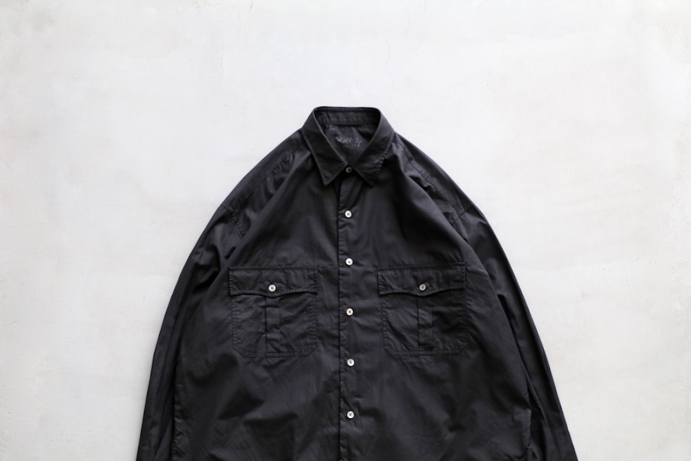 Porter Classic(ݡ饷å) "ROLL UP SHIRT(ALUMO FABRIC 160/3)"