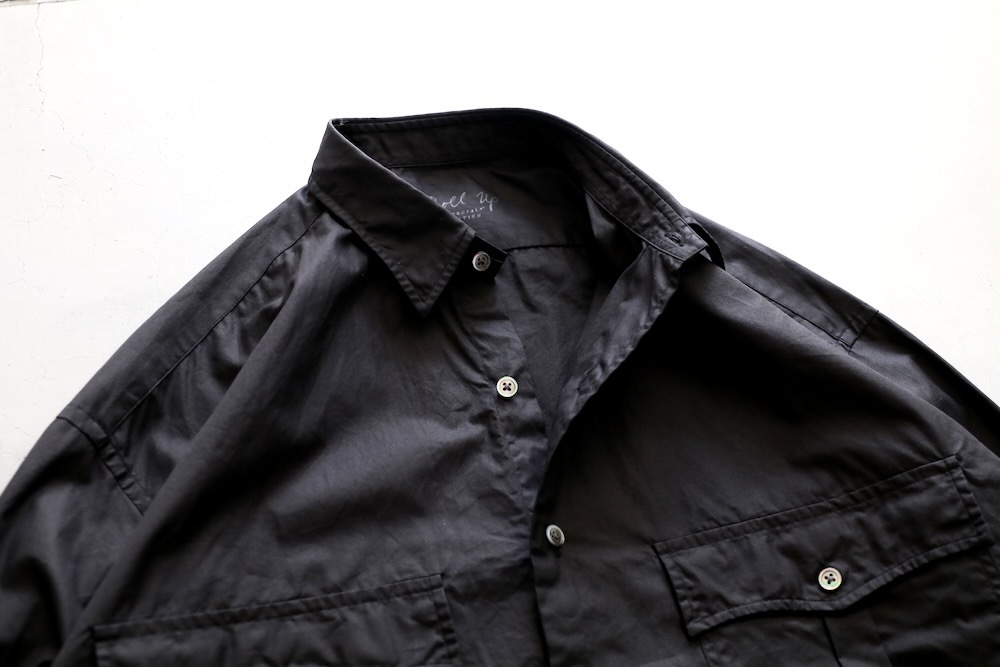 Porter Classic(ݡ饷å) "ROLL UP SHIRT(ALUMO FABRIC 160/3)"