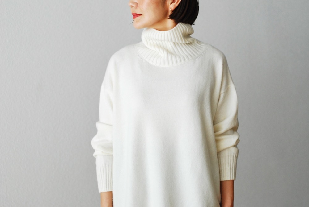 未使用★TOUJOURS トゥジュー KID MOHAIR KNIT ニット KID MOHAIR KNIT CREW NECK LS GREY – TIME AFTER TIME