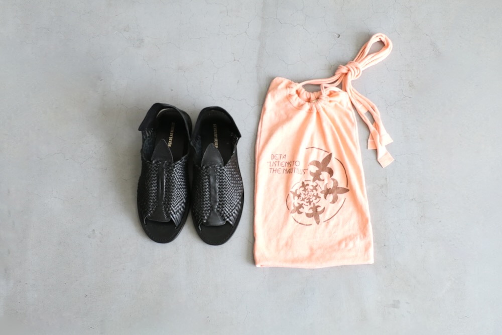 SEVEN BY SEVEN (���֥�Х����֥�) "HANDMADE BRAIDED LEATHER SANDALS SHOES"