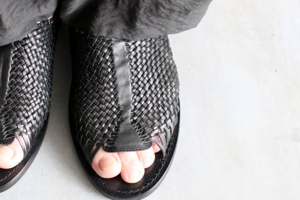 SEVEN BY SEVEN (���֥�Х����֥�) "HANDMADE BRAIDED LEATHER SANDALS SHOES"