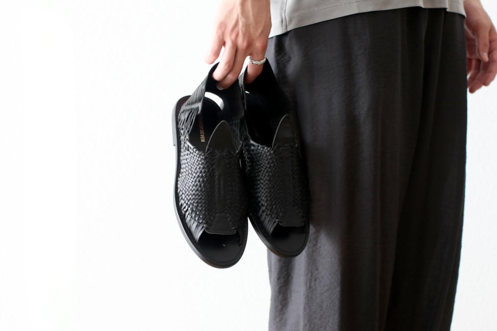 SEVEN BY SEVEN (���֥�Х����֥�) "HANDMADE BRAIDED LEATHER SANDALS SHOES"