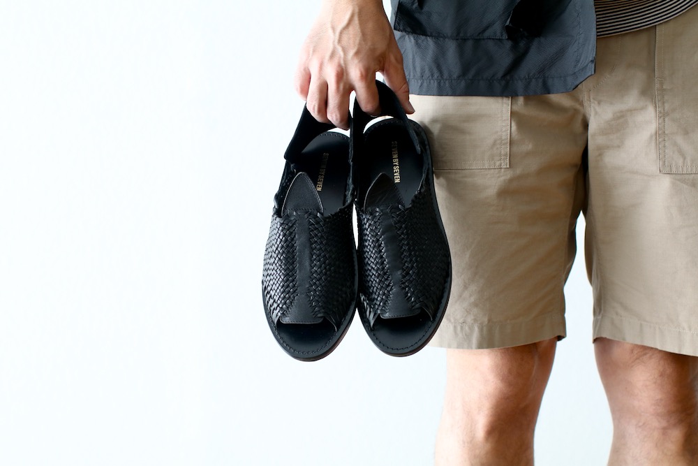 SEVEN BY SEVEN (���֥�Х����֥�) "HANDMADE BRAIDED LEATHER SANDALS SHOES"