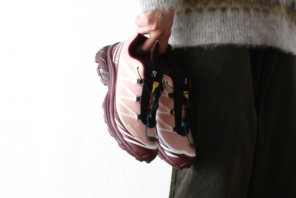 [20% > 25%OFF] ��GORE-TEX��SALOMON(�������) "XT-6 GTX Mahogany Rose / Tawny Port / Black"