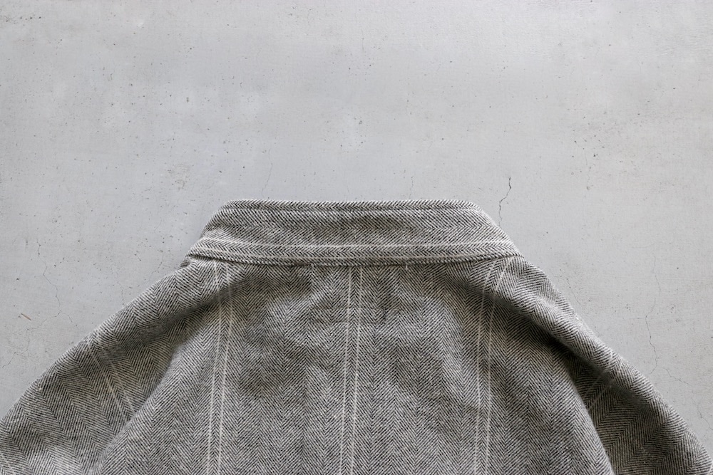 Engineered Garments (���󥸥˥����ɥ�������) "Dayton Long Shirt - Wool Striped HB"
