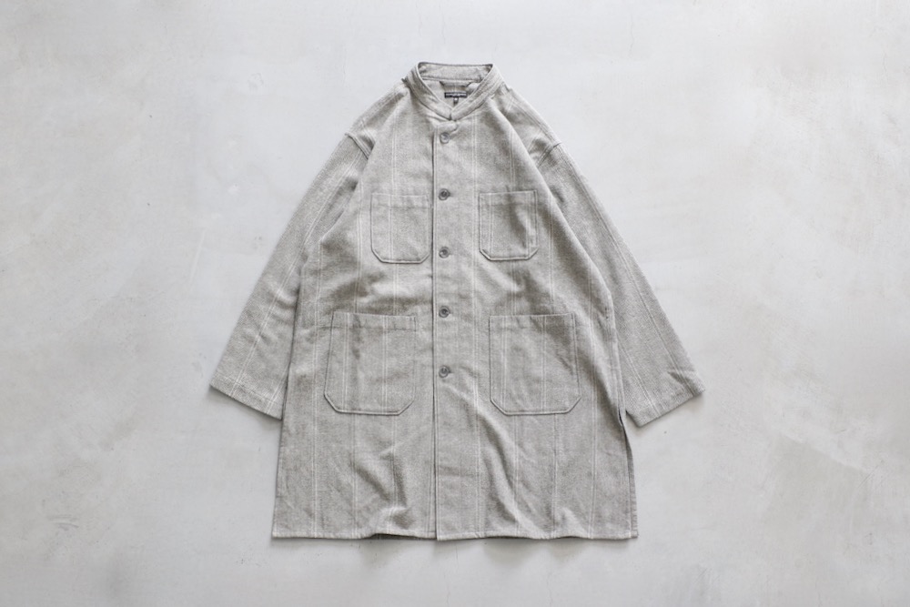 Engineered Garments (���󥸥˥����ɥ�������) "Dayton Long Shirt - Wool Striped HB"