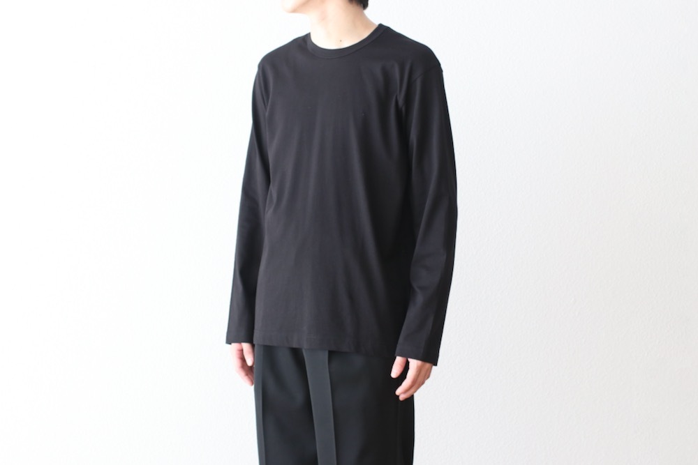 COMME des GARCONS SHIRT(���� �� ����륽�� �����) "cotton jersey plain with FOREVER Printed L/S TEE FZ-T003-051"