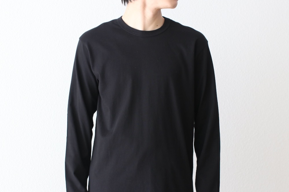 COMME des GARCONS SHIRT(���� �� ����륽�� �����) "cotton jersey plain with FOREVER Printed L/S TEE FZ-T003-051"