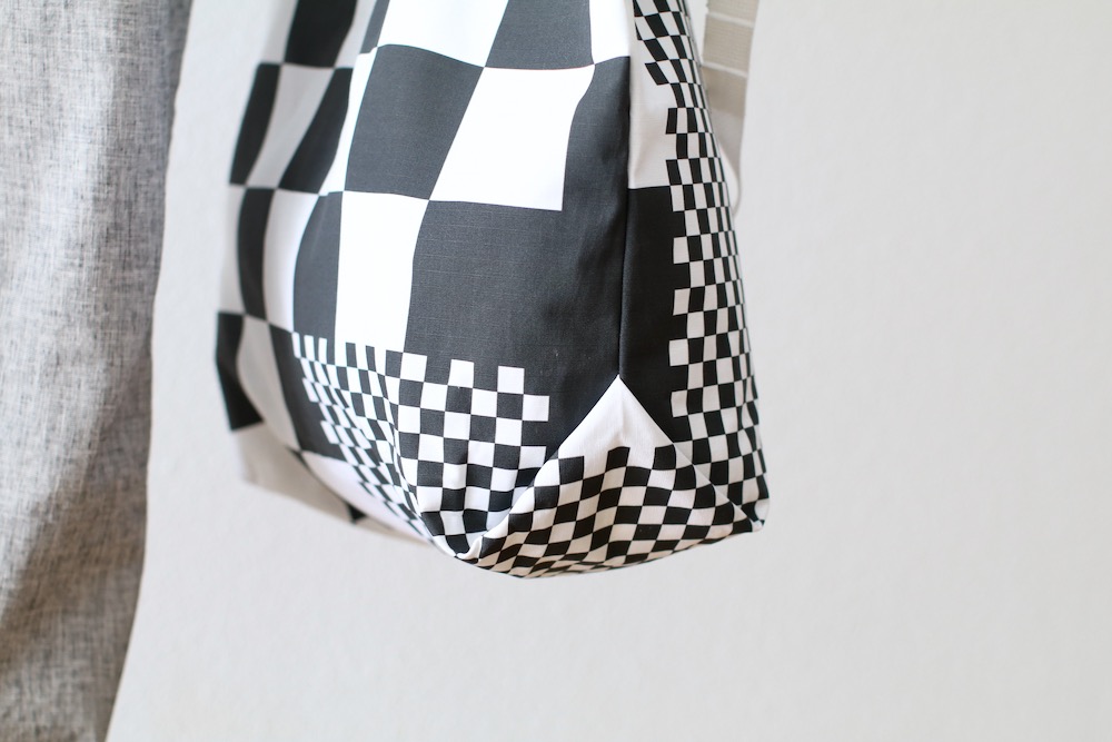 Engineered Garments (���󥸥˥����ɥ�������) "Carry All Tote - Checker Print Cotton Ripstop - "