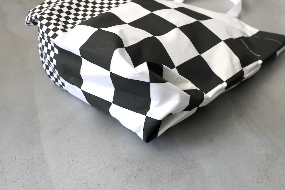 Engineered Garments (���󥸥˥����ɥ�������) "Carry All Tote - Checker Print Cotton Ripstop - "